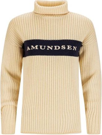 Amundsen Sports Heroes Ski Turtle Neck Wollpullover für Damen | beige
