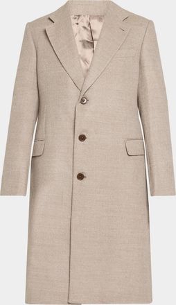 Emporio Armani Men & apos;s Wool and Cashmere Overcoat