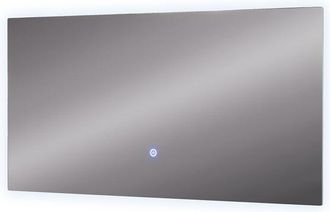 Vicco Espejo de baño Miral, Vidrio, 40 x 80 cm con iluminación de fondo, Vicco