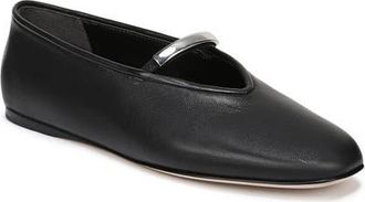 Favorite Daughter Maddie Mary Jane Ballet Flat in Black at Nordstrom, Size 6.5