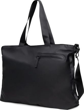 Rains Tote Bags, unisex, Black, Size: ONE SIZE Dash Messenger Tote Bag