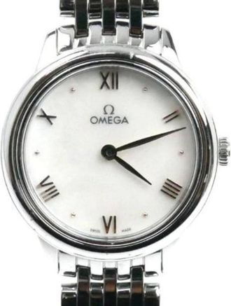 Omega Pre-owned Watches, female, White, Size: ONE SIZE Pre-owned Vintage Watch