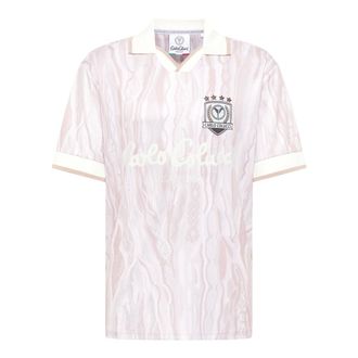 Carlo Colucci Carlo Colucci, Polo Shirts, male, Multicolor, Size: XL Squadra Carlo Jersey