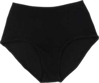 Norma Kamali High Rise Boy Panty - Dames - Onderbroek - Zwart - M - Polyester - Ondergoed