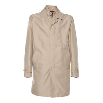 Fay Morning Coat - Heren - Mantel - Beige - XL - Polyester - Jassen