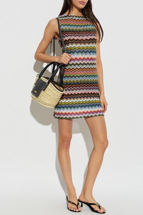 Missoni Dress With Open Back, Womens, Multicolour