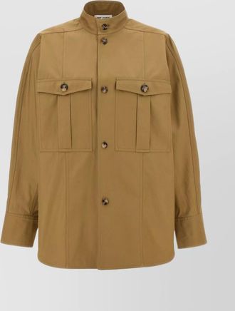 Saint Laurent shirt utility tortoiseshell buttons