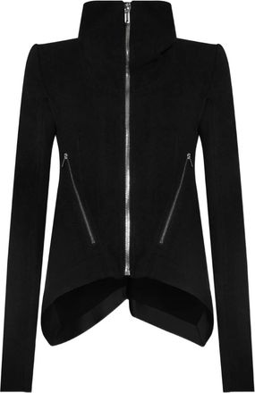 Rick Owens Giacca con zip - Nero