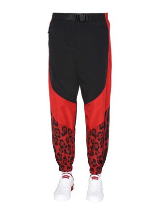 Dolce & Gabbana Jogging Pants With Animal Print