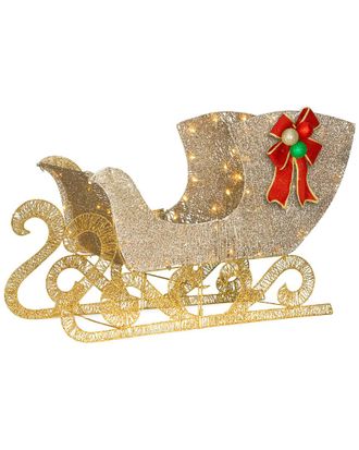 National Tree Company 38In Crystal Splendor Sleigh