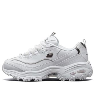 Skechers (WMNS) Skechers DLites GS White/Black 11931-WBK