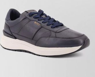 HUGO BOSS leather low-top sneakers