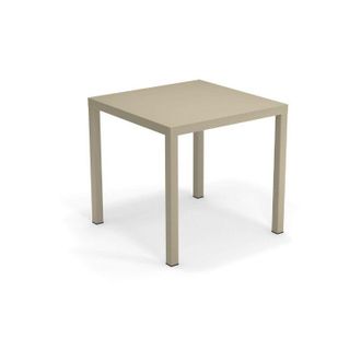 Emu Tavolo Impilabile Quadrato Nova 80x80 cm - Tortora