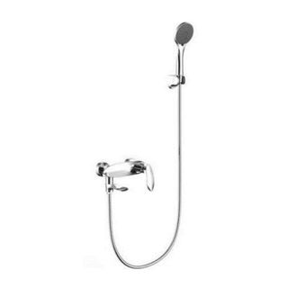 Trade Shop Trade Shop - Kit Completo Rubinetto Miscelatore Vasca Da Bagno + Doccetta Cromata Luxury