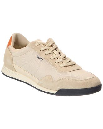 HUGO BOSS Titanium Suede Sneaker