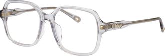 Chlo&eacute; CH0277OA Square Acetate Eyeglasses - Grey