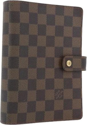 Louis Vuitton Pre-owned Wallets, female, Brown, Size: ONE SIZE Pre-owned Day Planner Cover