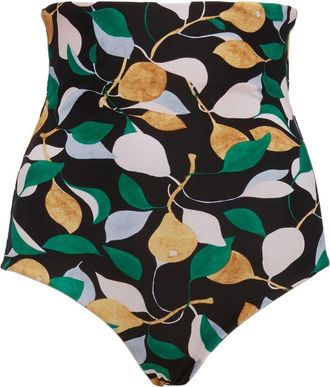 La DoubleJ Giga high-waisted bikini bottoms - women - Elastane/Polyamide - S - Black