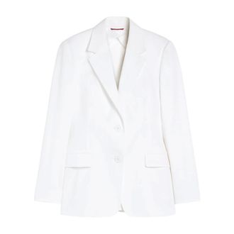 Max Mara Cotton Elastane Blend Blazer