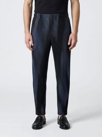 Homme Pliss&eacute; Issey Miyake Slim-Fit Pleated Cr&ecirc;pe Trousers Homme Pliss&eacute; Issey Miyake