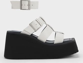 Charles & Keith IIsa Flatform Gladiator Sandals