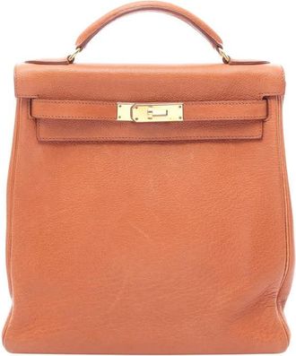 Herm&egrave;s Pre-owned Hermes Buffalo Kelly Ado Backpack Ladies OXDCMJE9QYIW17EU