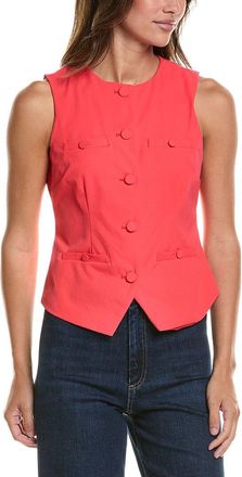 CeCe by Cynthia Steffe Split Hem Vest