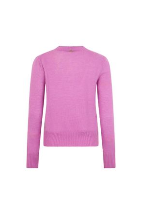 Herno Crew-Neck Knit Sweater - Pink
