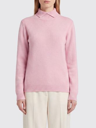 Jil Sander Dolcevita a coste in pura lana con bordi a costine