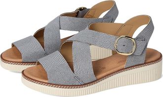 Eric Michael Khloe Womens Sandals Black : EU 37 (US Womens 6.5-7) M (B), Leather