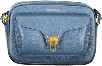 Coccinelle Blue Leather Womens Bag