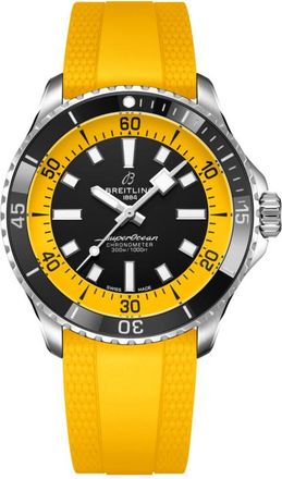 Breitling Superocean Automatic Chronometer Black Dial Mens Watch A173751C1B1S1