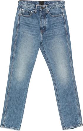 Khaite Straight Jeans - Dames - Regular Fit Jeans - Blauw - W27 - Jeans