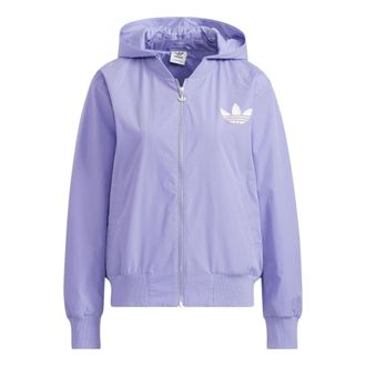 adidas (WMNS) adidas Streetball Windbreaker Asia Sizing Purple HH9455
