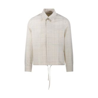 Lardini Casual Shirts, male, Beige, Size: M 120Bl Shirt