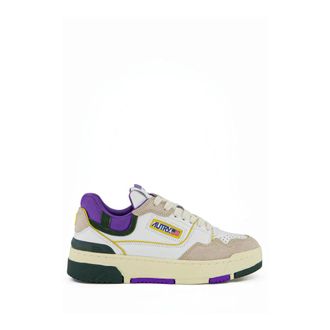 Autry Witte Sneakers Chic Stijl - Dames - Sneakers - Veelkleurig - 38 EU - Su&egrave;de - Schoenen