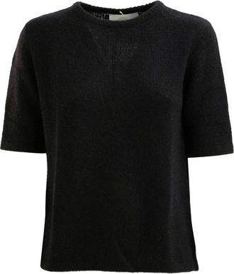Lisa Yang short-sleeve cashmere T-shirt - Black
