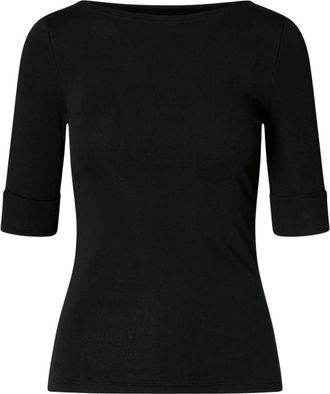 Ralph Lauren Lauren Ralph Lauren T-shirts en Polos Zwart - Dames - Ronde hals truien - Zwart - XS - Truien & Vesten
