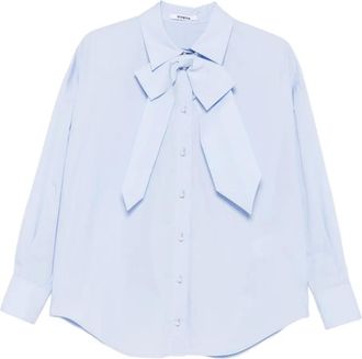 Vivetta Camicia con fiocco - Blu