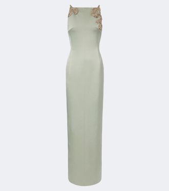 Rachel Gilbert Sorrento embellished gown
