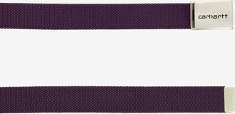 Carhartt Work in Progress Clip Belt Chrome Cozy Purple