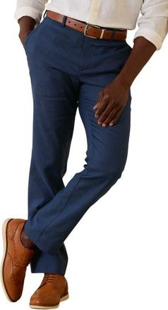Tommy Bahama Lahaina Bay Linen Blend Pants in Navy at Nordstrom, Size 32 X 32