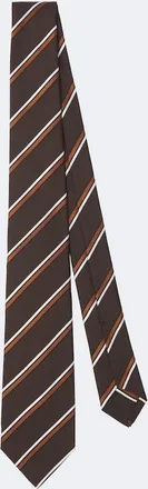 Kiton Striped silk tie