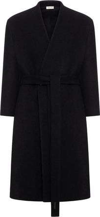 Fear of God Cappotto a portafoglio con cintura - Nero