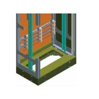 SIEMENS Soporte Para Canal Horizontal Y Barras B600 8gf9652