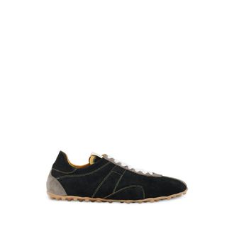 Maison Margiela Sprinters Panelled Leather Sneakers