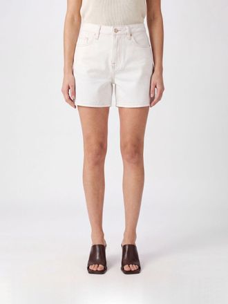 7 For All Mankind Jeans Woman color White