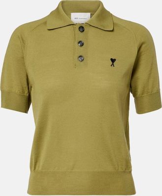 Ami Ami De Cour wool polo shirt