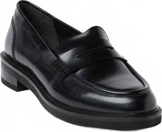 Seychelles Womens Dover Penny Loafer In Black