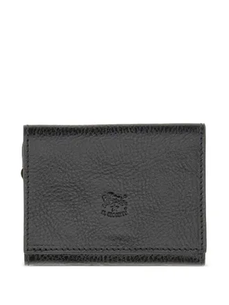 IL BISONTE zipped wallet - women - Leather - One Size - Black